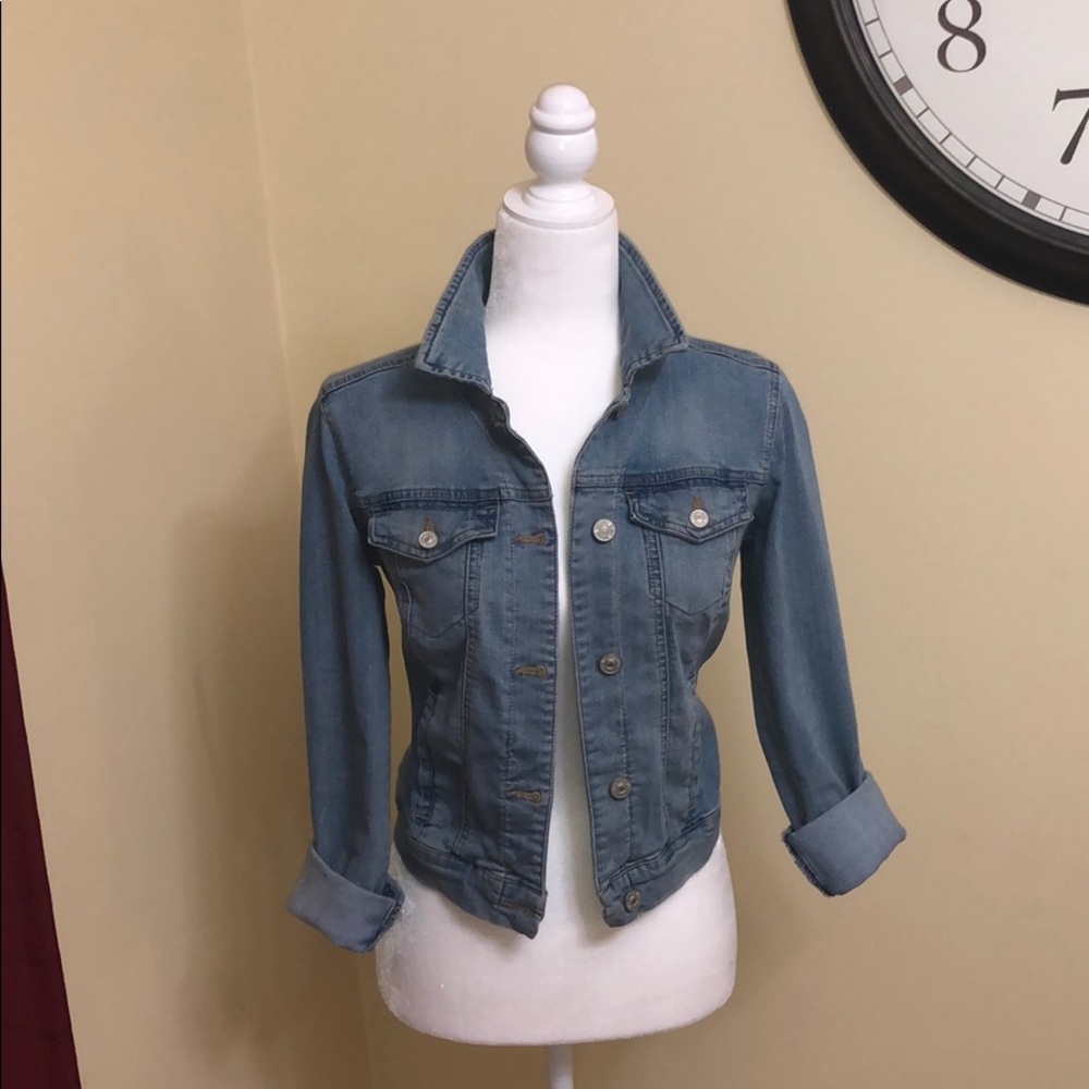 Juniors Vintage American Blues Denim Jacket
